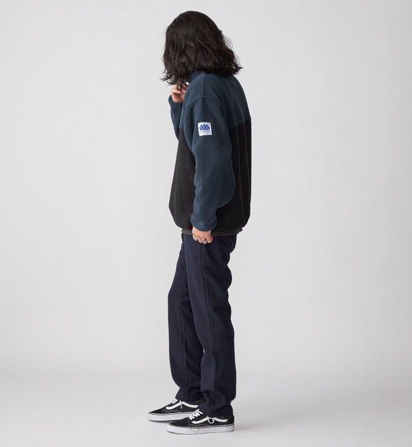 SHIPS「*【SHIPS別注】MADDEN: 2トーン ハーフジップ フリース プルオーバー」|プルオーバー|