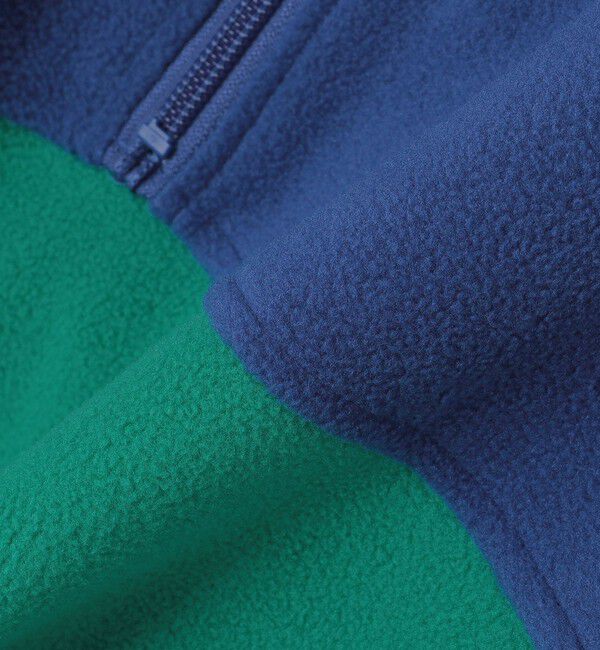 SHIPS「*【SHIPS別注】MADDEN: 2トーン ハーフジップ フリース プルオーバー」|プルオーバー|