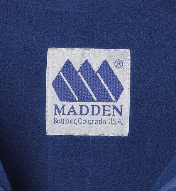 SHIPS「*【SHIPS別注】MADDEN: 2トーン ハーフジップ フリース プルオーバー」|プルオーバー|