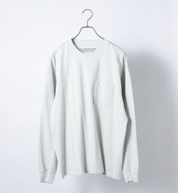 SHIPS any「【SHIPS any別注】LA APPAREL: 8.5oz 長袖 Tシャツ 23SS◇」|Tシャツ・カットソー|
