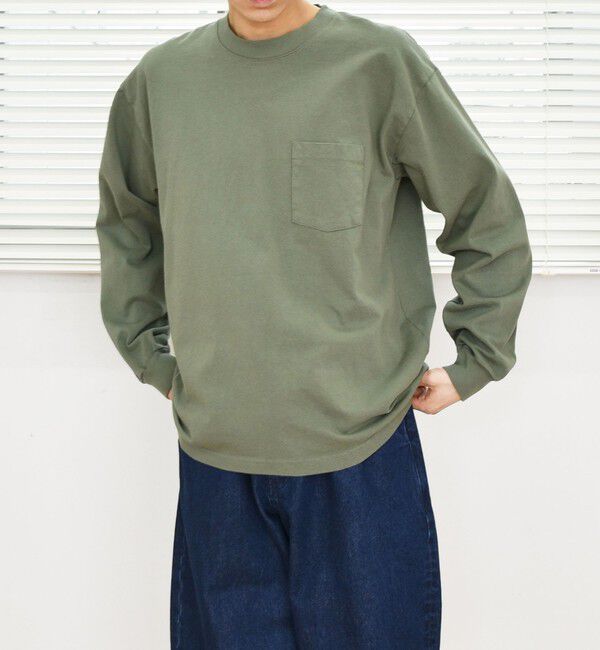 SHIPS any「【SHIPS any別注】LA APPAREL: 8.5oz 長袖 Tシャツ 23SS◇」|Tシャツ・カットソー|