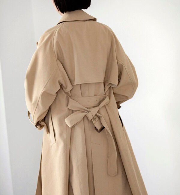 quaranciel「quaranciel:〈洗濯機可能〉ハンサム トレンチ コート」|トレンチコート|