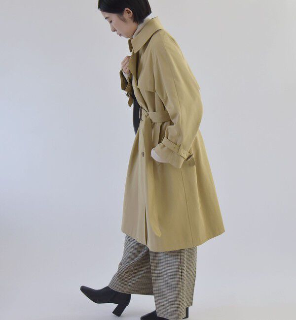 quaranciel「quaranciel:〈洗濯機可能〉ハンサム トレンチ コート」|トレンチコート|