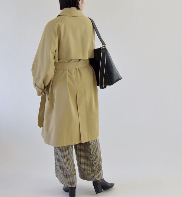 quaranciel「quaranciel:〈洗濯機可能〉ハンサム トレンチ コート」|トレンチコート|