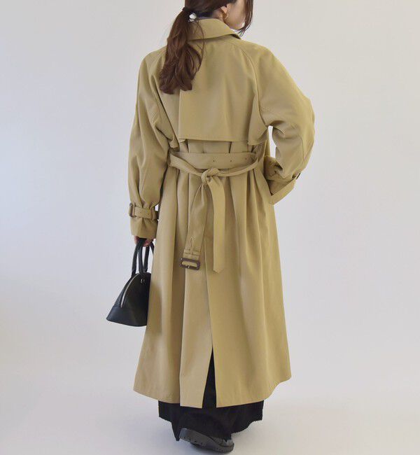 quaranciel「quaranciel:〈洗濯機可能〉ハンサム トレンチ コート」|トレンチコート|