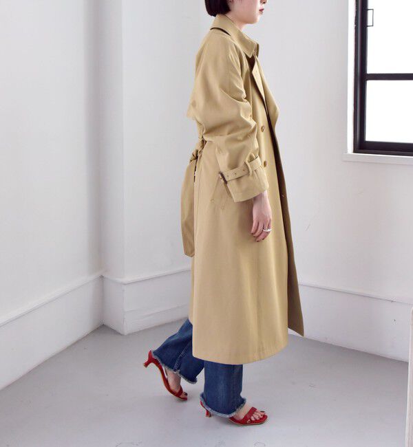 quaranciel「quaranciel:〈洗濯機可能〉ハンサム トレンチ コート」|トレンチコート|