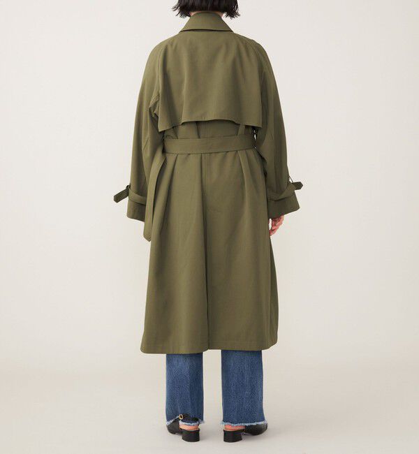quaranciel「quaranciel:〈洗濯機可能〉ハンサム トレンチ コート」|トレンチコート|