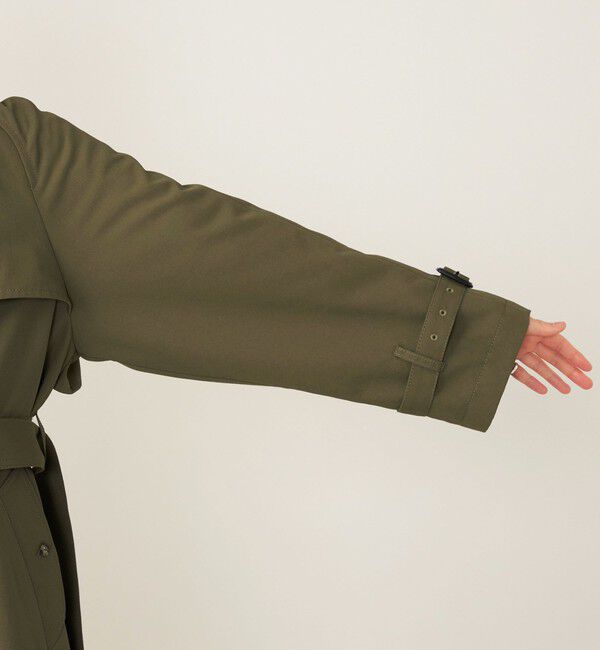 quaranciel「quaranciel:〈洗濯機可能〉ハンサム トレンチ コート」|トレンチコート|