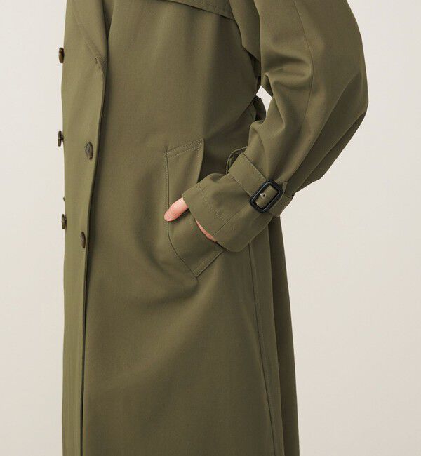 quaranciel「quaranciel:〈洗濯機可能〉ハンサム トレンチ コート」|トレンチコート|