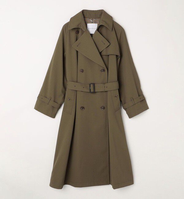 quaranciel「quaranciel:〈洗濯機可能〉ハンサム トレンチ コート」|トレンチコート|