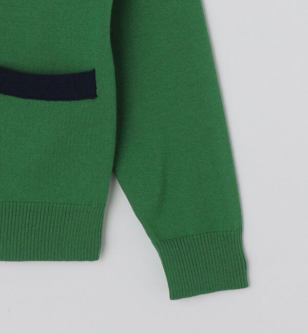 SHIPS「SHIPS:〈手洗い可能〉ICE WOOL カラーパネル Vネック ニット カーディガン」|カーディガン|