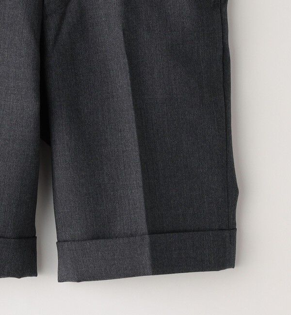 SHIPS KIDS「SHIPS KIDS:100～130cm / セレモニー ウール ノープリーツ ハーフ パンツ」|その他|