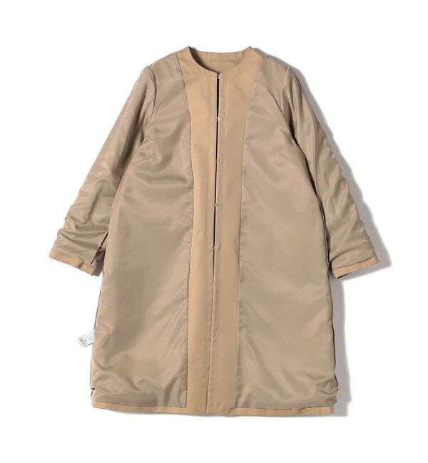 SHIPS Colors 「SHIPS Colors:ノーカラー スティッチ コート◇」|ノーカラーコート|