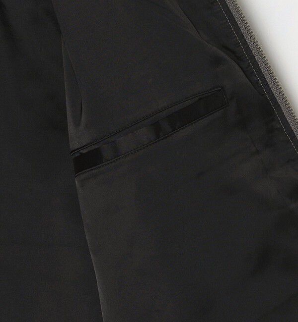 SHIPS any「SHIPS any: SOLOTEX(R) ウーリック ショート ジップ ブルゾン （セットアップ対応）◇」|ブルゾン・スタジャン|