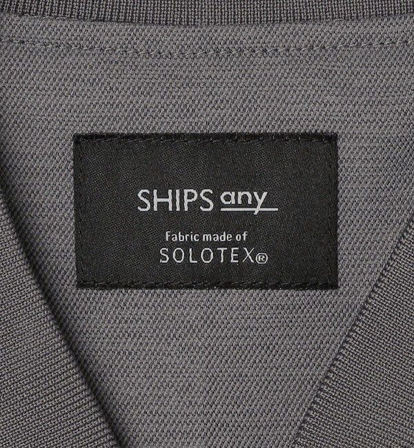 SHIPS any「SHIPS any: SOLOTEX(R) ウーリック ショート ジップ ブルゾン （セットアップ対応）◇」|ブルゾン・スタジャン|