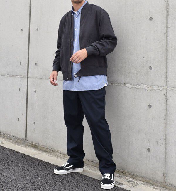 SHIPS any「SHIPS any: SOLOTEX(R) ウーリック ショート ジップ ブルゾン （セットアップ対応）◇」|ブルゾン・スタジャン|