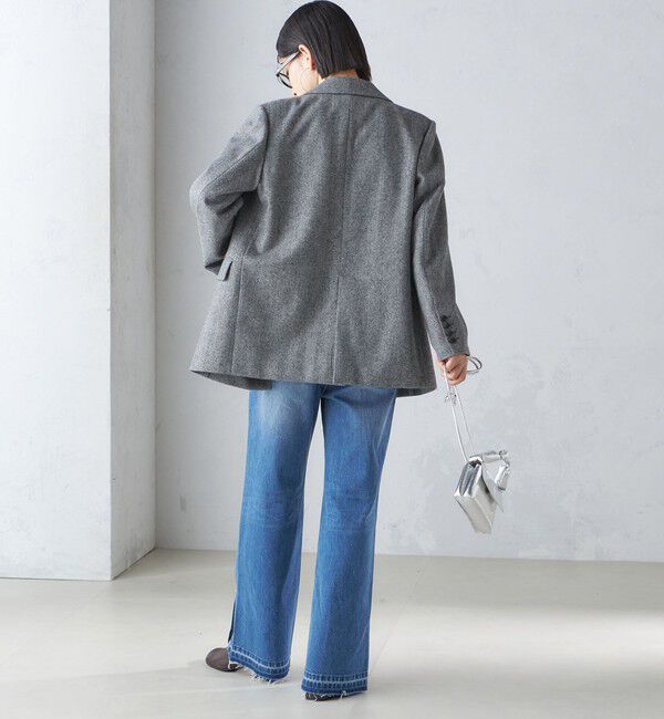 SHIPS for women「ツイード ダブル ジャケット」|テーラードジャケット|