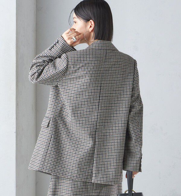 SHIPS for women「ツイード ダブル ジャケット」|テーラードジャケット|