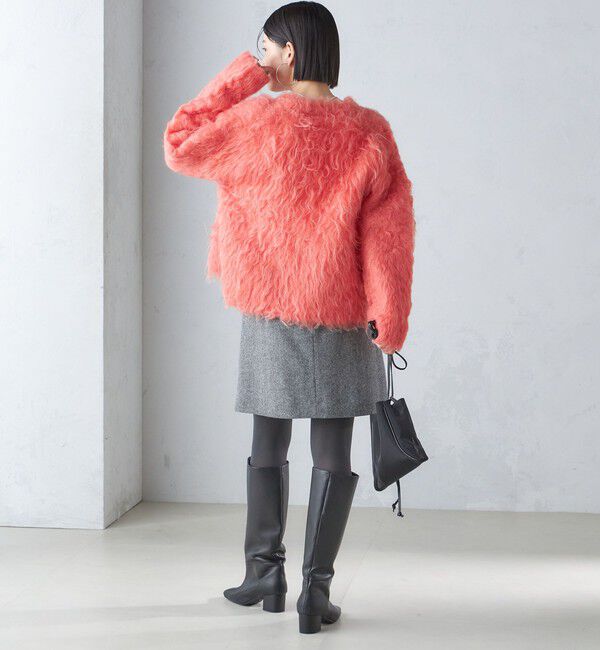 SHIPS for women「ツイード ミニ スカート」|台形|