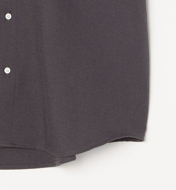 SHIPS any「【WEB限定】SHIPS any: 〈洗濯機可能〉リネン ミックス レギュラーカラー シャツ◇」|シャツ・ブラウス|