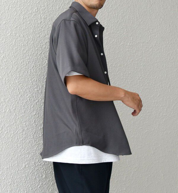 SHIPS any「【WEB限定】SHIPS any: 〈洗濯機可能〉リネン ミックス レギュラーカラー シャツ◇」|シャツ・ブラウス|