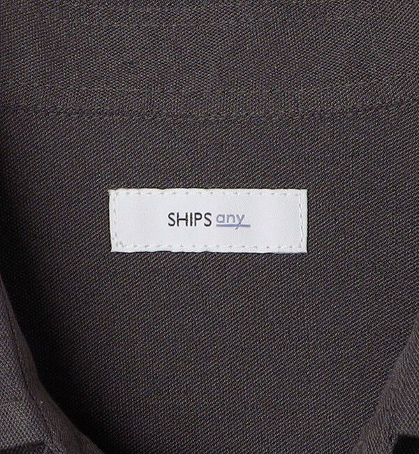 SHIPS any「【WEB限定】SHIPS any: 〈洗濯機可能〉リネン ミックス レギュラーカラー シャツ◇」|シャツ・ブラウス|