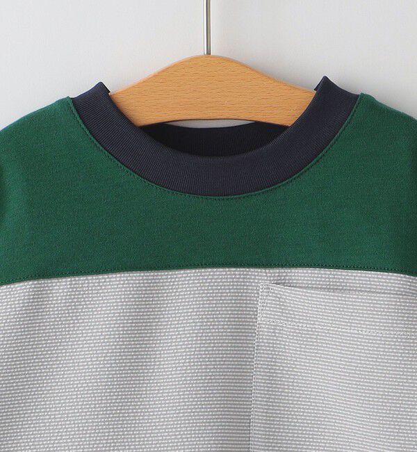 SHIPS KIDS「SHIPS KIDS:80～90cm / 3カラー パターン 半袖 TEE」|Tシャツ・カットソー|