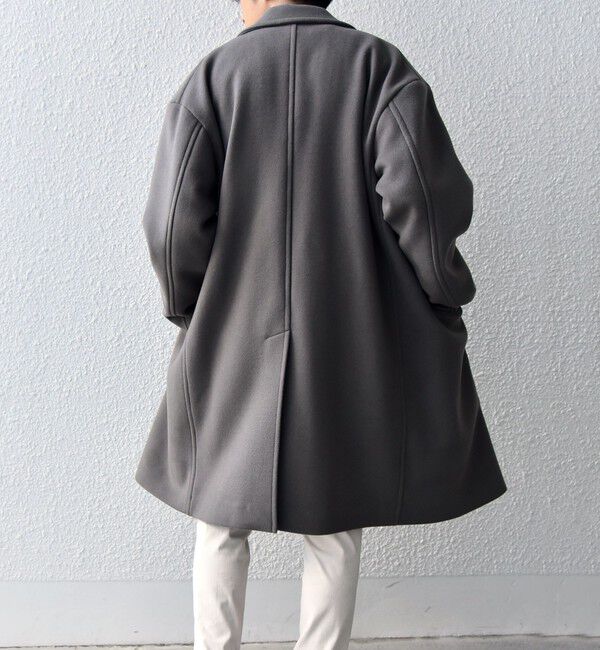 SHIPS any「SHIPS any: PURE WOOL MELTON ダブル チェスターコート◇」|チェスターコート|