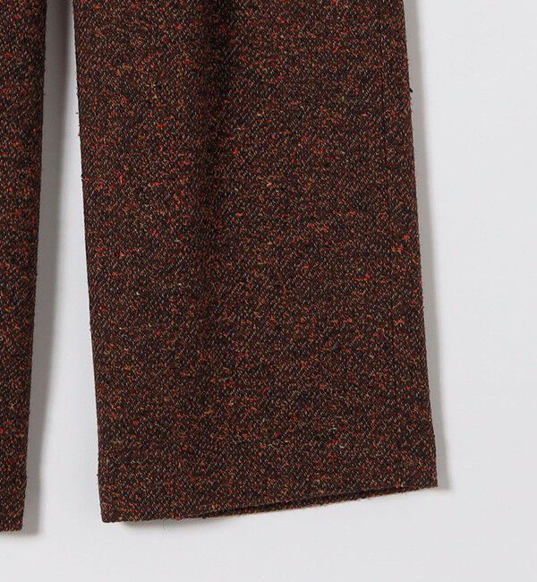 SHIPS any「SHIPS any: alfa-fi カラーネップ ツイード ワイド テーパード パンツ」|その他|