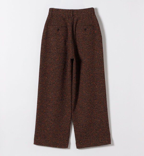 SHIPS any「SHIPS any: alfa-fi カラーネップ ツイード ワイド テーパード パンツ」|その他|