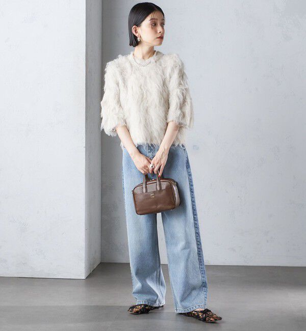 SHIPS for women「〈洗濯機可能〉パッチワーク デニム」|デニム|