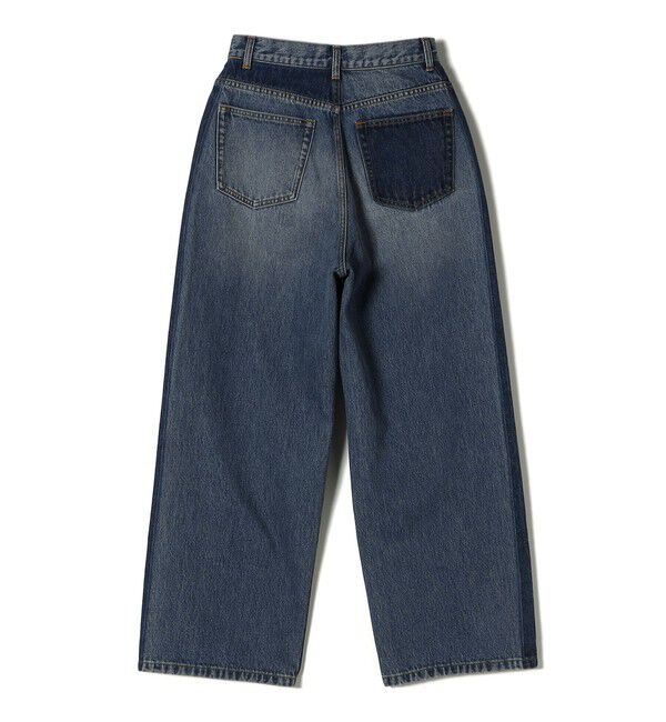 SHIPS for women「〈洗濯機可能〉パッチワーク デニム」|デニム|