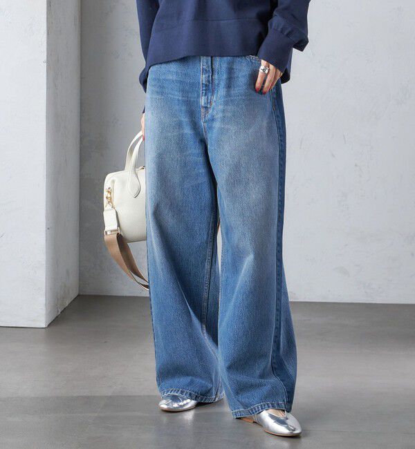 SHIPS for women「〈洗濯機可能〉パッチワーク デニム」|デニム|