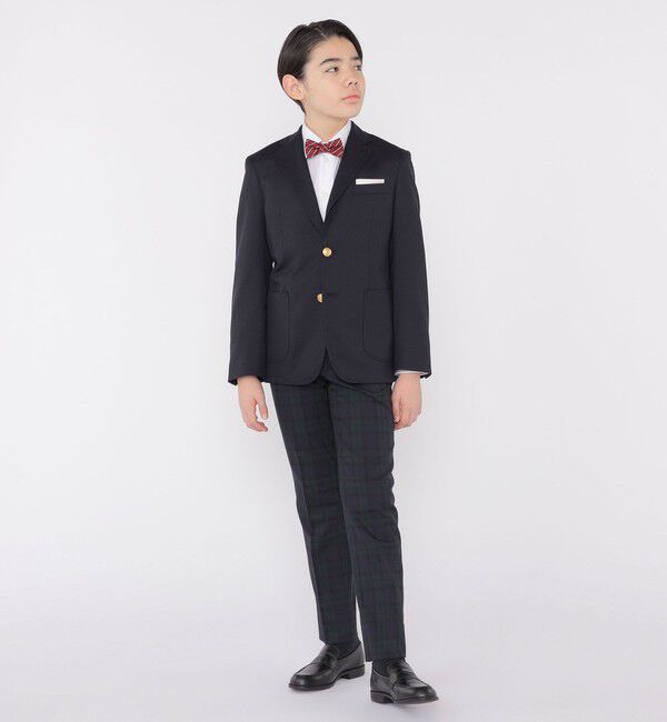 SHIPS KIDS「SHIPS KIDS:140～160cm / 無地 レギュラーカラー シャツ」|シャツ・ブラウス|