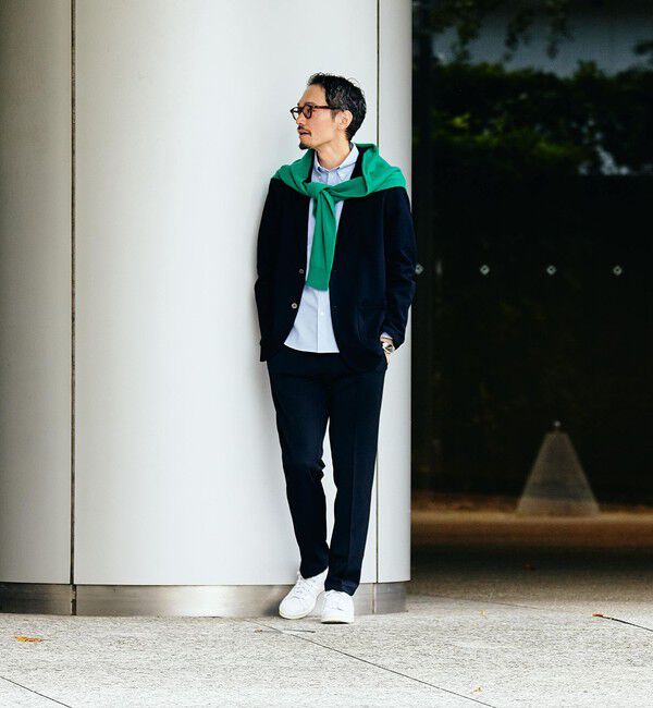 SHIPS「SHIPS: ジャージー リップル カノコ ２Bジャケット」|テーラードジャケット|