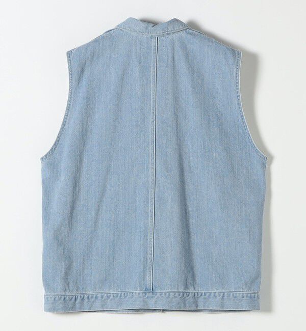 SHIPS any「SHIPS any:〈洗濯機可能〉デニム ベスト［SHIPS any DENIM］」|ベスト・ジレ|