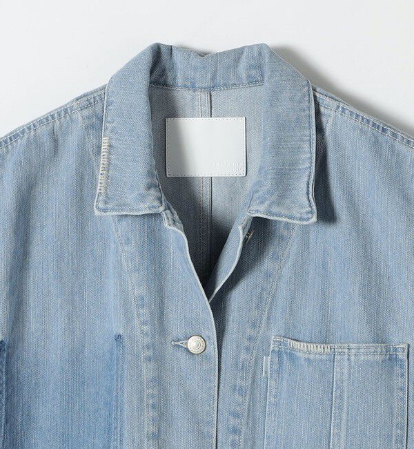 SHIPS any「SHIPS any:〈洗濯機可能〉デニム ベスト［SHIPS any DENIM］」|ベスト・ジレ|