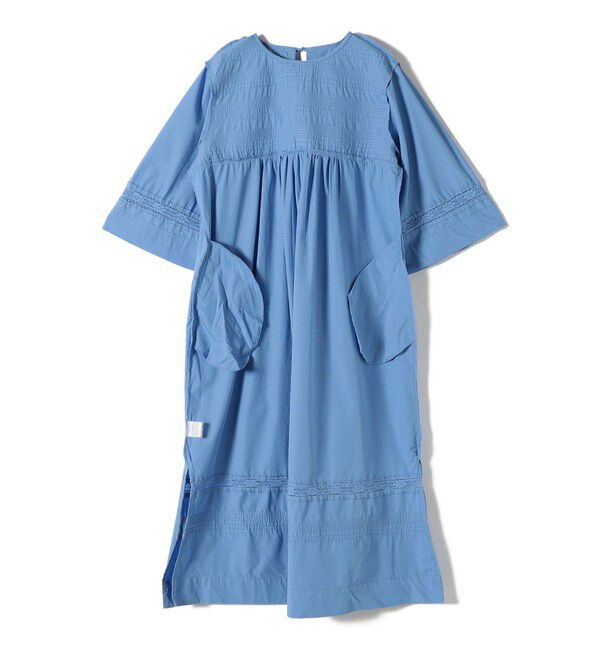 SHIPS for women「Fanaka:〈手洗い可能〉タイプライター タック ワンピース」|ワンピース|