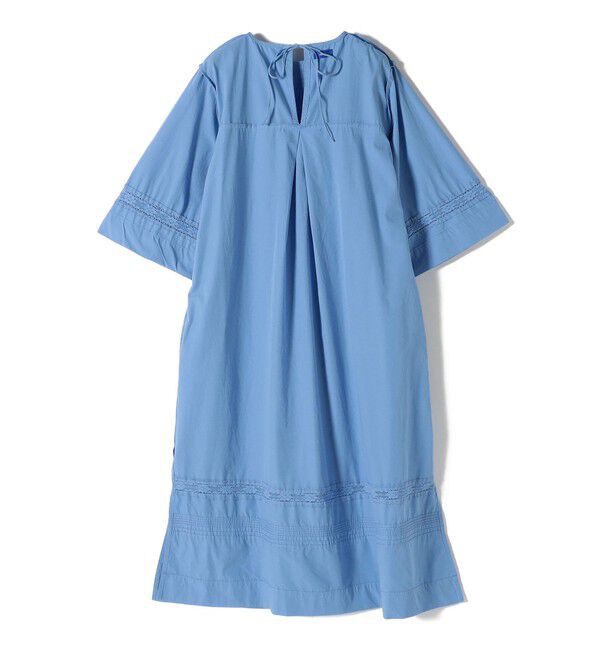 SHIPS for women「Fanaka:〈手洗い可能〉タイプライター タック ワンピース」|ワンピース|