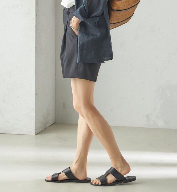 SHIPS for women「小泉里子コラボ:〈手洗い可能〉ダブル クロス ショート パンツ」|その他|