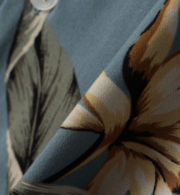 SHIPS Colors 「SHIPS Colors:〈洗濯機可能〉80～130cm / レーヨン プリント シャツ」|シャツ・ブラウス|