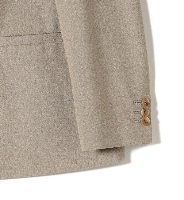 SHIPS for women「〈手洗い可能〉Asami 麻調合繊 カラー レス ジャケット 2」|その他|