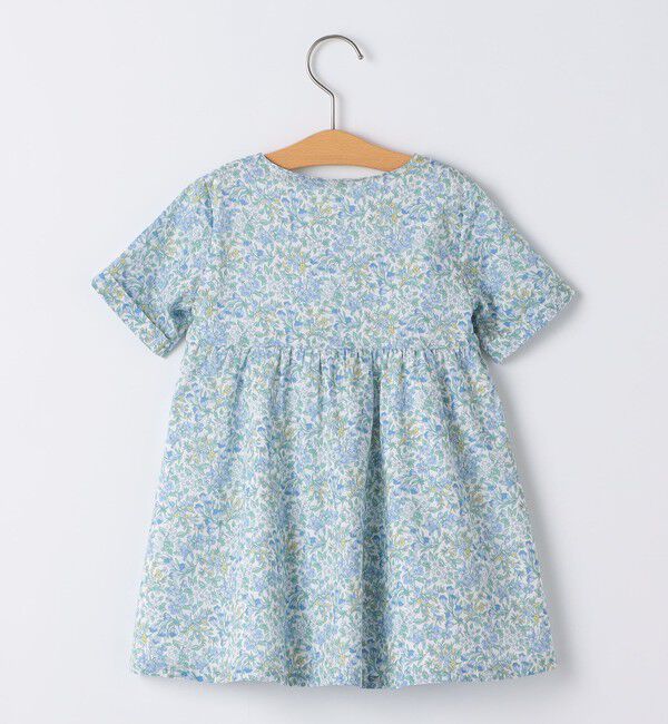 SHIPS KIDS「SHIPS KIDS:80～90cm / リバティ 半袖 ワンピース」|ワンピース|