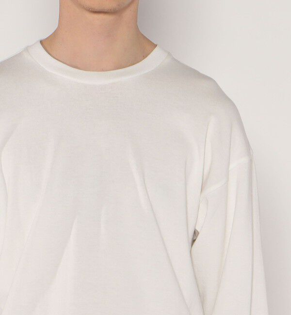 GALERIE VIE「コットン吊り天竺 ロングスリーブクルーネックカットソー」|Tシャツ・カットソー|