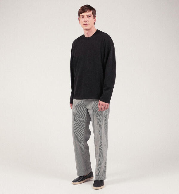 GALERIE VIE「コットン吊り天竺 ロングスリーブクルーネックカットソー」|Tシャツ・カットソー|