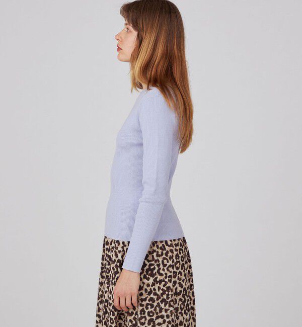 Ballsey「スーパーエクストラファインウールリブ クルーネックプルオーバー」|ニット・セーター|