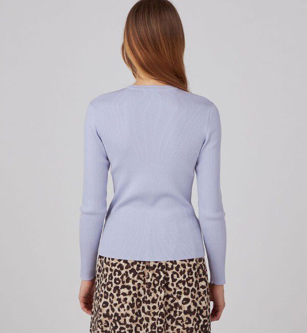 Ballsey「スーパーエクストラファインウールリブ クルーネックプルオーバー」|ニット・セーター|