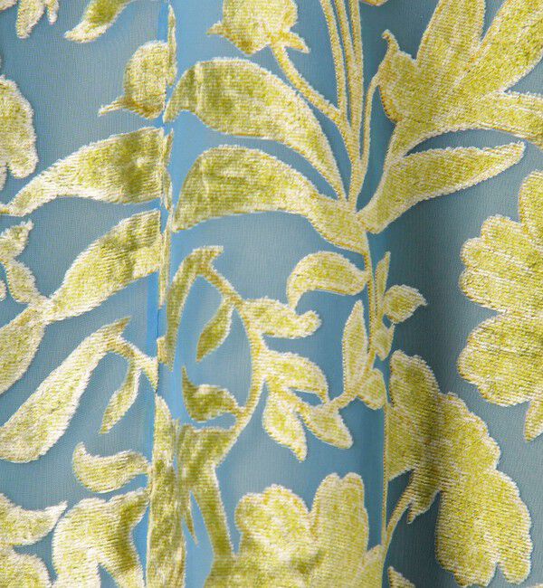 DES PRES「コスモスオパールプリント ボリュームフレアワンピース」|ワンピース|