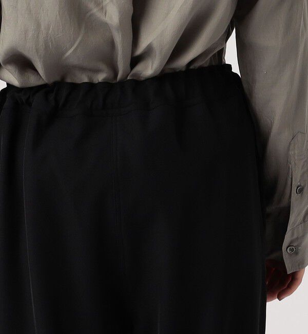 BACCA「ポリエステルレーヨン タックワイドパンツ」|その他|