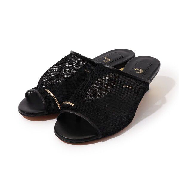 TOMORROWLAND GOODS「HENRI EN VARGO SONIA ミュールサンダル」|サンダル|19 ブラック